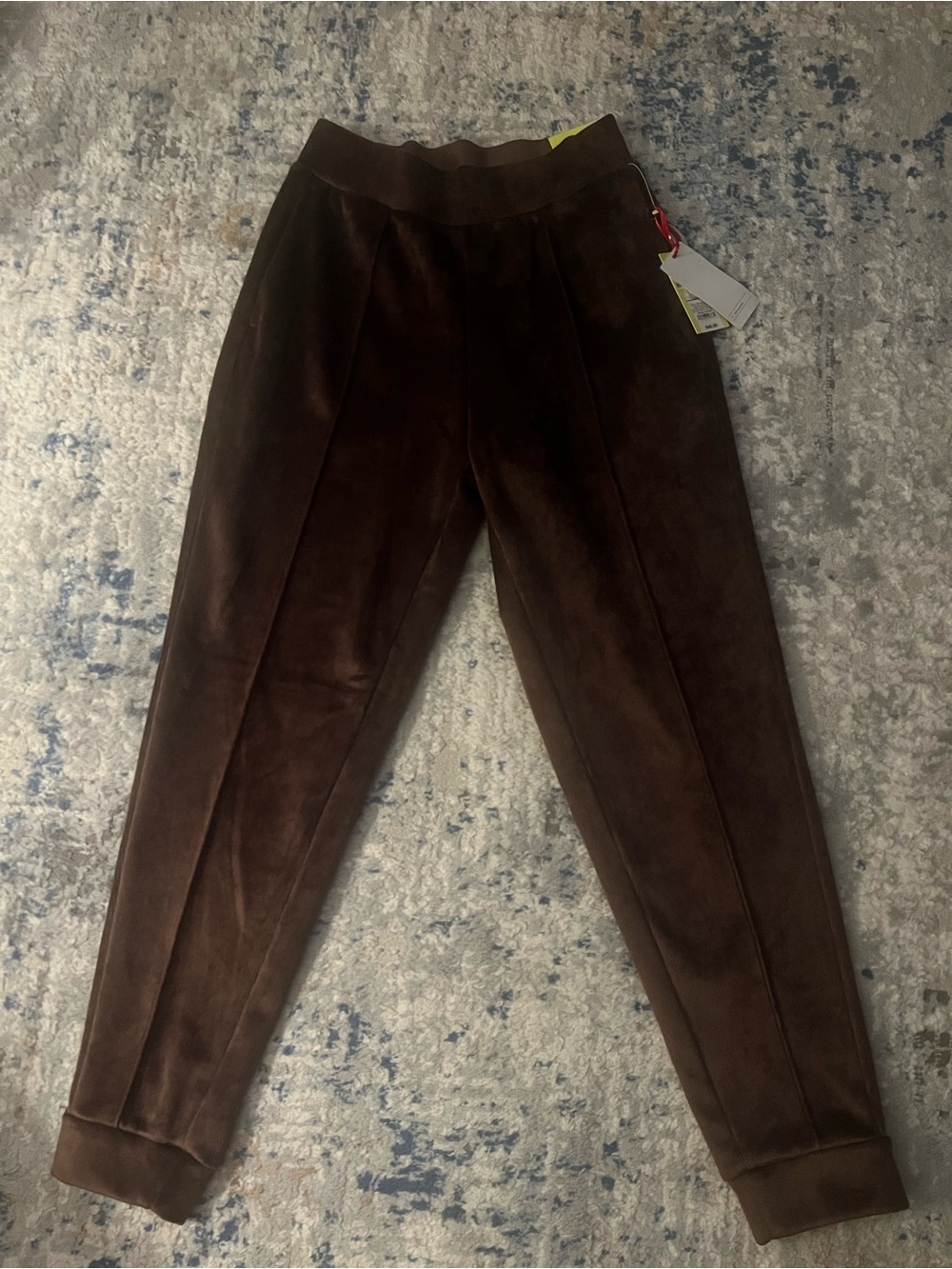 all in motion Brown ribbed Velour Joggers
